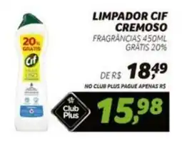 Spasso Sabores Limpador cif cremoso oferta