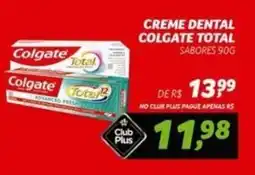Spasso Sabores Creme dental colgate total oferta