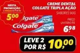 Spasso Sabores Creme dental colgate tripla ação oferta
