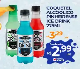 Supermercados Myatã Coquetel alcoólico pinheirense ice drink oferta
