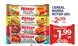 Supermercados Myatã Cereal barra ritter oferta