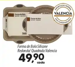 Asun Forma de Bolo Silicone Redonda/Quadrada Valencia oferta