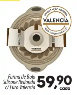 Asun Forma de Bolo Silicone Redonda c/ Furo Valencia oferta
