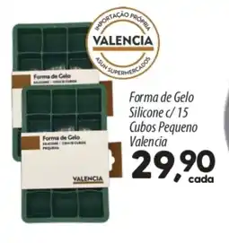 Asun Forma de Gelo Silicone c/15 Cubos Pequeno Valencia oferta