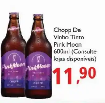 Chopp de Vinho Tinto Pink Moon 600ml