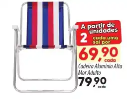 Asun Cadeira Alumínio Alta Mor Adulto oferta