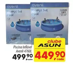 Asun Piscina Inflável Avenli oferta