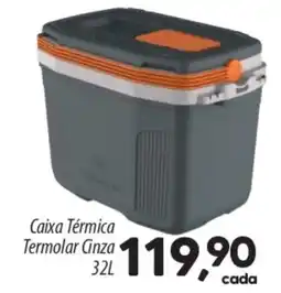 Asun Caixa Térmica Termolar Cinza oferta
