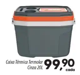 Asun Caixa Térmica Termolar Cinza oferta