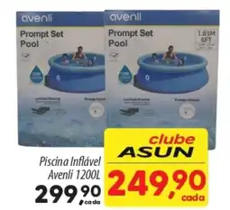 Asun Piscina Inflável Avenli oferta