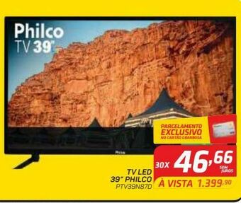 GBarbosa Tv led 39” philco oferta