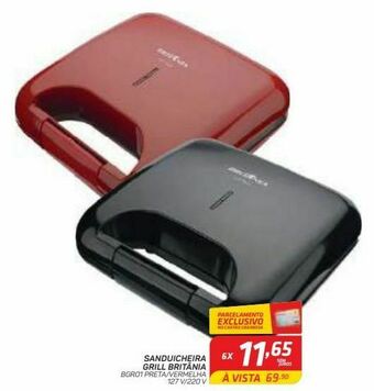 GBarbosa Sanduicheira grill britânia oferta