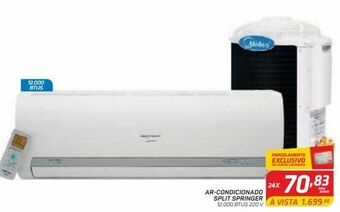 GBarbosa Ar-condicionado split springer oferta