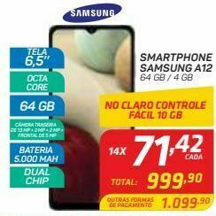 GBarbosa Smartphone samsung a12 64 gb / 4 gb oferta