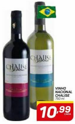 GBarbosa Vinho nacional chalise 750ml oferta