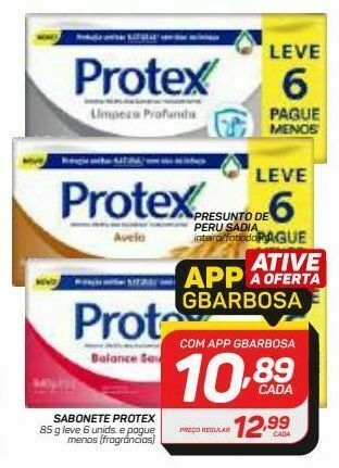 GBarbosa Sabonete protex oferta