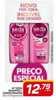 GBarbosa Kit seda shampoo + condicionador oferta