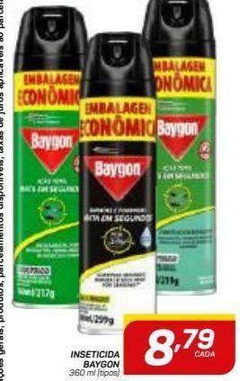 Inseticida baygon 360ml