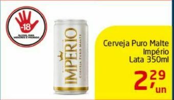 Tenda Atacado Cerveja puro malte imperio 350ml oferta