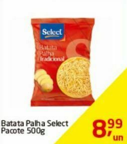 Tenda Atacado Batata palha select 500g oferta