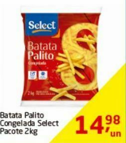 Tenda Atacado Batata palito select 2 kg oferta