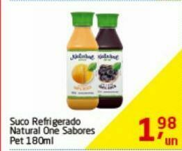 Tenda Atacado Suco natural one 180ml oferta
