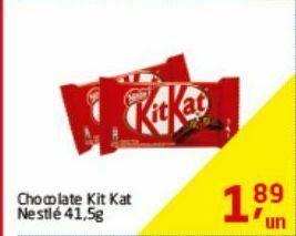 Tenda Atacado Chocolate kit kat nestlé oferta