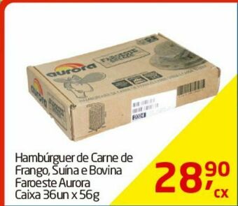 Tenda Atacado Hambúrguer aurora oferta