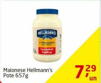 Tenda Atacado Maionese hellmann's 657g oferta