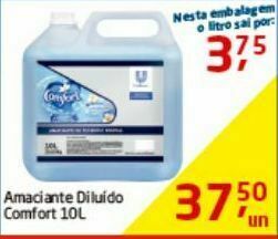 Tenda Atacado Amaciante diluído comfort 10l oferta