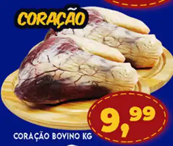 Supermercados Cristal Coracao Bovino 1kg oferta