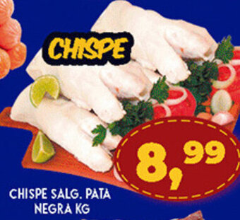 Supermercados Cristal Chispe Salg. pata Negra 1kg oferta