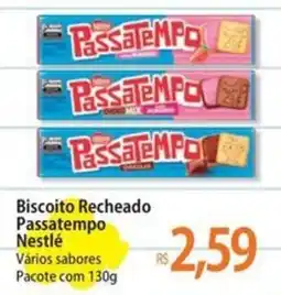 Atacadão Biscoito Recheado Passatempo Nestlé oferta