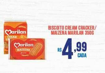 Bahamas Supermercados Biscoito Cream Cracker Maizena Marilan oferta