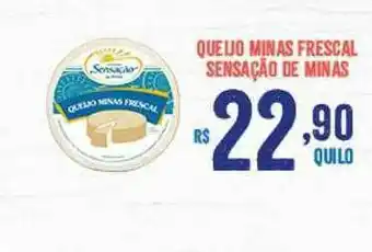 Bahamas Supermercados Queijo Minas Frescal Sensação De Minas oferta