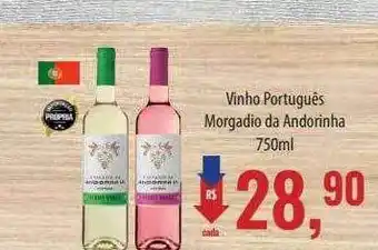 Supermercados BH Vinho Português Morgadio Da Andorinha oferta