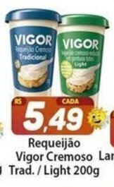 Requeijao Vigor Cremoso Trad./ Light 200g