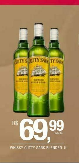 Whisky cutty sark blended 1l