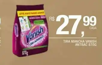 DB Supermercados Tira mancha vanish antbac 870g oferta