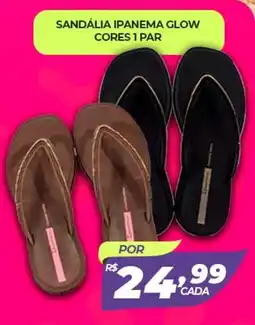 X Supermercados Sandália ipanema glow cores 1 par oferta
