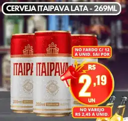 Serrano Supermercado Cerveja itaipava lata oferta