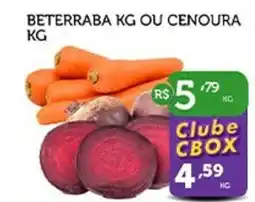 CenterBox Beterraba ou cenoura oferta