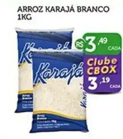 CenterBox Arroz karajá branco oferta