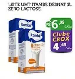 CenterBox Leite uht itambe desnat zero lactose oferta