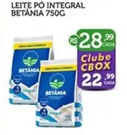 CenterBox Leite pó integral betania oferta