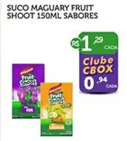 CenterBox Suco maguary fruit shoot sabores oferta