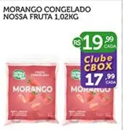 CenterBox Morango congelado nossa fruta oferta