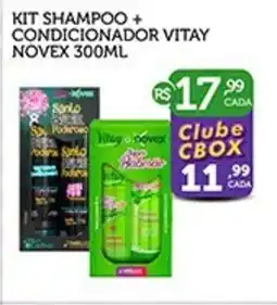 CenterBox Kit shampoo + condicionador vitay novex oferta