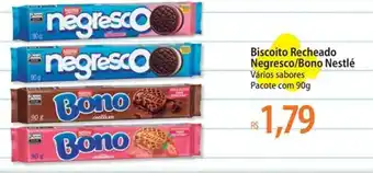 Biscoito Recheado Negresco/Bono Nestlé