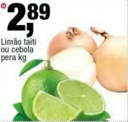 Frangolândia Limão taiti ou cebola pera oferta